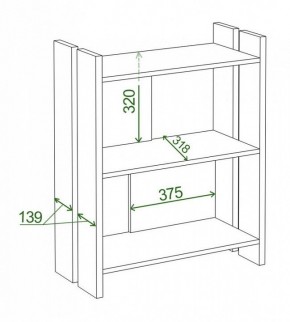 Стеллаж Домино СТЛ-ОН в Сысерти - sysert.mebel24.online | фото 2