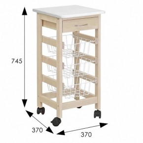 Стеллаж С ящиком и корзинами в Сысерти - sysert.mebel24.online | фото 7