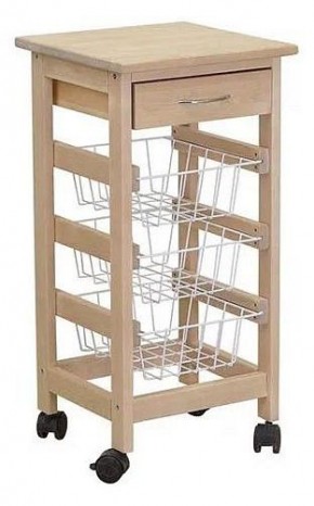 Стеллаж С ящиком и корзинами в Сысерти - sysert.mebel24.online | фото 2