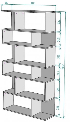 Стеллаж S10 в Сысерти - sysert.mebel24.online | фото 2
