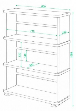 Стеллаж СБ-25/3 в Сысерти - sysert.mebel24.online | фото 2