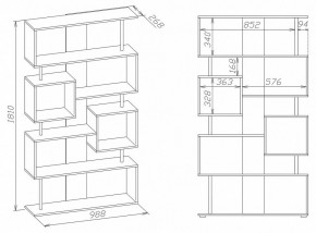 Стеллаж СТ-2 в Сысерти - sysert.mebel24.online | фото 2