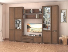Стенка Ливорно орех в Сысерти - sysert.mebel24.online | фото 1