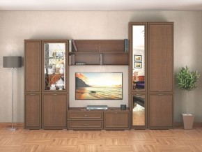 Стенка Ливорно орех в Сысерти - sysert.mebel24.online | фото 4