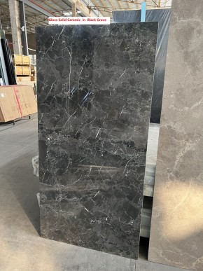Стол ALES 180 BLACK GRAVE SOLID CERAMIC, керамика / бронзовый, ®DISAUR в Сысерти - sysert.mebel24.online | фото 3