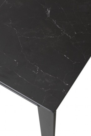 Стол CORNER 120 MATT BLACK MARBLE SOLID CERAMIC / BLACK, ®DISAUR в Сысерти - sysert.mebel24.online | фото 5