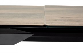 Стол CREMONA 180 KL-61 Под дерево, итальянская керамика / черный каркас, ®DISAUR в Сысерти - sysert.mebel24.online | фото 4