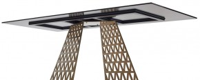 Стол ENNA 220 KL-188 Контрастный мрамор матовый, итальянская керамика/ каркас цвета шампань, ®DISAUR в Сысерти - sysert.mebel24.online | фото 12