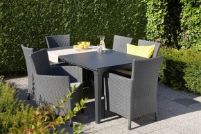 Стол Футура (Futura) графит в Сысерти - sysert.mebel24.online | фото 2