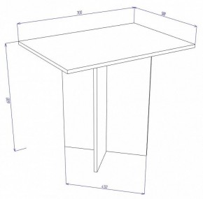 Стол журнальный Cross СЖ4 в Сысерти - sysert.mebel24.online | фото 2