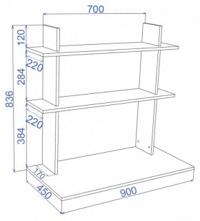 Стол компьютерный Cross СтТ2 в Сысерти - sysert.mebel24.online | фото 2