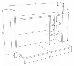 Стол компьютерный Cross СтТ4 в Сысерти - sysert.mebel24.online | фото 3