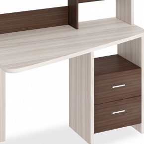 Стол компьютерный Домино Лайт СКЛ-Трап120+НКЛ-120 в Сысерти - sysert.mebel24.online | фото 2
