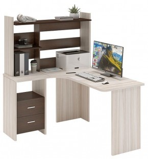 Стол компьютерный Домино Lite СКЛ-Угл130+НКЛ-120 в Сысерти - sysert.mebel24.online | фото 2