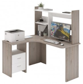 Стол компьютерный Домино Lite СКЛ-Угл130+НКЛ-130 в Сысерти - sysert.mebel24.online | фото 2
