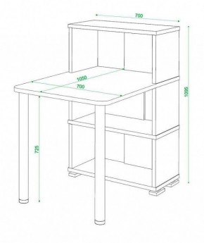 Стол компьютерный Домино СБ-10М3 в Сысерти - sysert.mebel24.online | фото 4