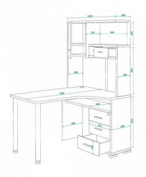 Стол компьютерный Домино СР-130 в Сысерти - sysert.mebel24.online | фото 5