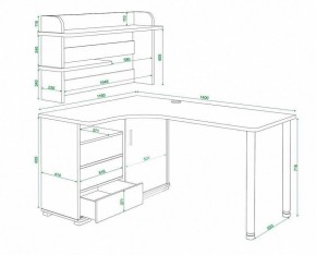 Стол компьютерный Домино СР-145М в Сысерти - sysert.mebel24.online | фото 5