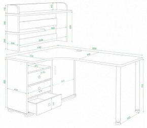 Стол компьютерный Домино СР-165М в Сысерти - sysert.mebel24.online | фото 5