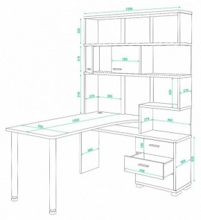 Стол компьютерный Домино СР-420/150 в Сысерти - sysert.mebel24.online | фото 2