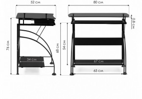 Стол компьютерный Glen в Сысерти - sysert.mebel24.online | фото 7