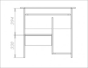 Стол компьютерный КСТ-10.1 в Сысерти - sysert.mebel24.online | фото 3