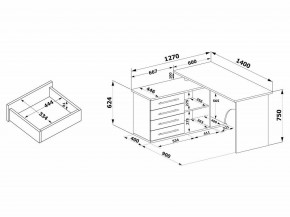 Стол компьютерный КСТ-109Л в Сысерти - sysert.mebel24.online | фото 4
