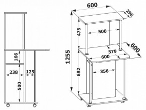 Стол компьютерный КСТ-12 в Сысерти - sysert.mebel24.online | фото 3