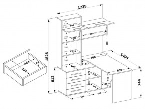 Стол компьютерный КСТ-14.1Л в Сысерти - sysert.mebel24.online | фото 4