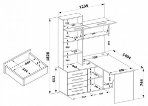 Стол компьютерный КСТ-14П в Сысерти - sysert.mebel24.online | фото 8