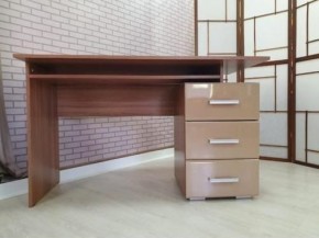 Стол компьютерный Симба Ясень шимо-Кофе с молоком в Сысерти - sysert.mebel24.online | фото 2