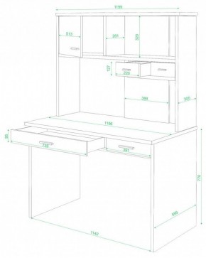 Стол компьютерный СК-60 в Сысерти - sysert.mebel24.online | фото 2