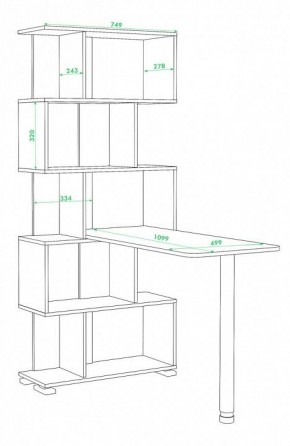 Стол компьютерный СЛ-5СТ в Сысерти - sysert.mebel24.online | фото 2