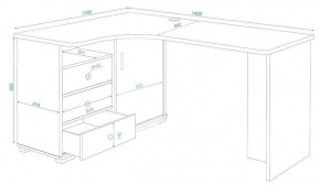 Стол письменный Домино СР-145С в Сысерти - sysert.mebel24.online | фото 2