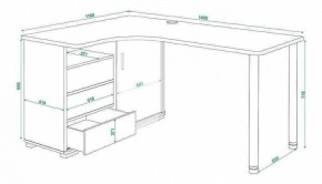 Стол письменный Домино СР-145СМ в Сысерти - sysert.mebel24.online | фото 5