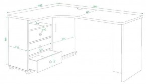 Стол письменный Домино СР-165С в Сысерти - sysert.mebel24.online | фото 2