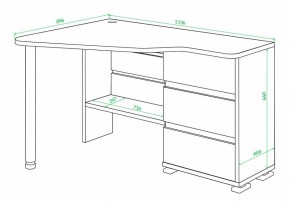 Стол письменный Домино СР-322С в Сысерти - sysert.mebel24.online | фото 2