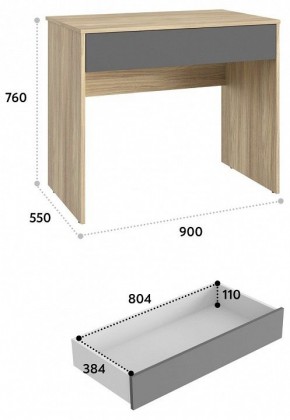 Стол письменный Оскар в Сысерти - sysert.mebel24.online | фото 3