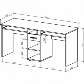 Стол письменный Остин в Сысерти - sysert.mebel24.online | фото 3