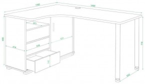 Стол письменный СР-145СМ в Сысерти - sysert.mebel24.online | фото 2