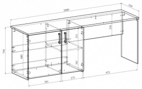 Стол письменный Виктория ВИ-13 в Сысерти - sysert.mebel24.online | фото 5