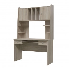 БЕТА Стол рабочий (дуб сонома) в Сысерти - sysert.mebel24.online | фото 1
