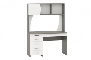 Стол рабочий СИГМА (графит/белый) в Сысерти - sysert.mebel24.online | фото 1