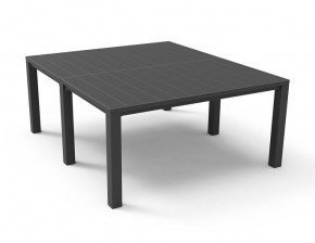 Стол раскладной Джули (Julie Double table 2 configurations) Графит в Сысерти - sysert.mebel24.online | фото 3
