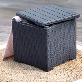 Стол с функцией хранения Виго (Vigo storage box) графит в Сысерти - sysert.mebel24.online | фото 1