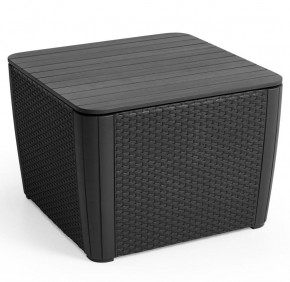 Стол-сундук Лузон Плюс (Luzon Plus Flat Wicker), графит в Сысерти - sysert.mebel24.online | фото 3