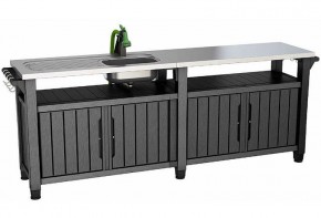 Столик для барбекю 415 Л (Unity Chef 415 L) графит в Сысерти - sysert.mebel24.online | фото 3