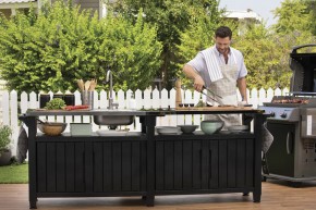 Столик для барбекю 415 Л (Unity Chef 415 L) графит в Сысерти - sysert.mebel24.online | фото 4