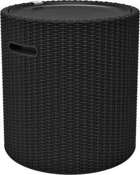 Столик-холодильник Кул-Стул (Cool stool) графит в Сысерти - sysert.mebel24.online | фото 2