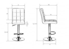 Стул барный DOBRIN KRUGER, зелёный в Сысерти - sysert.mebel24.online | фото 9